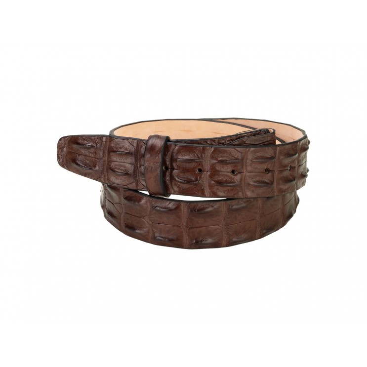 Ceinture en croco porosus